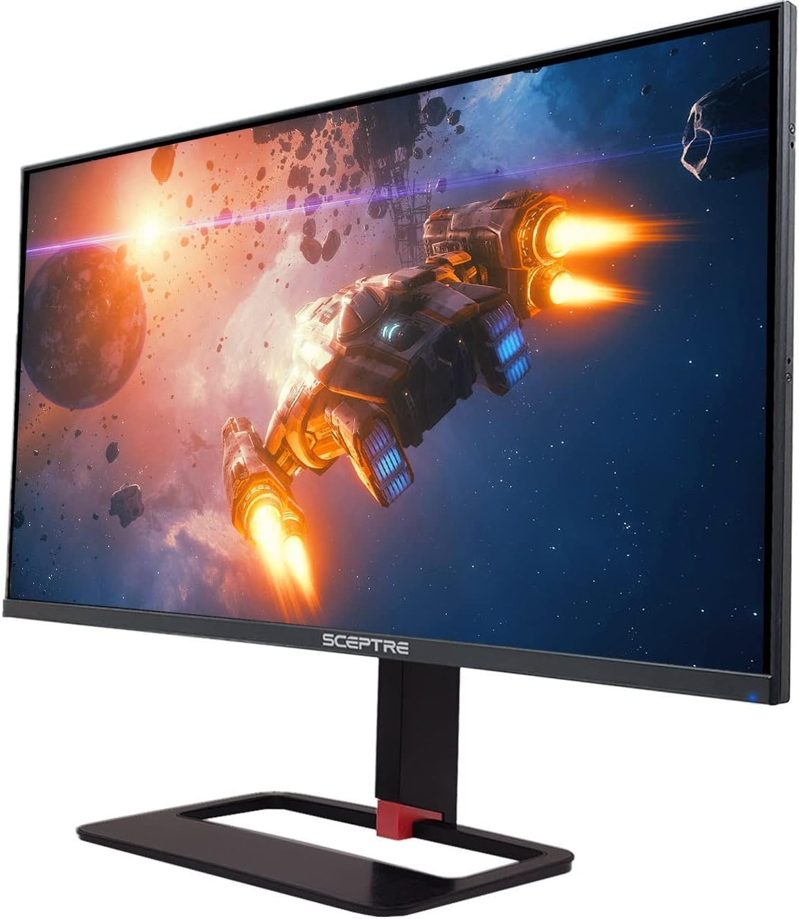 27 Inch QHD IPS LED Monitor 2560X1440 HDR400 HDMI Displayport up to 144Hz 1Ms Height Adjustable, Build-In Speakers, Gunmetal Black (E275B-QPN168)
